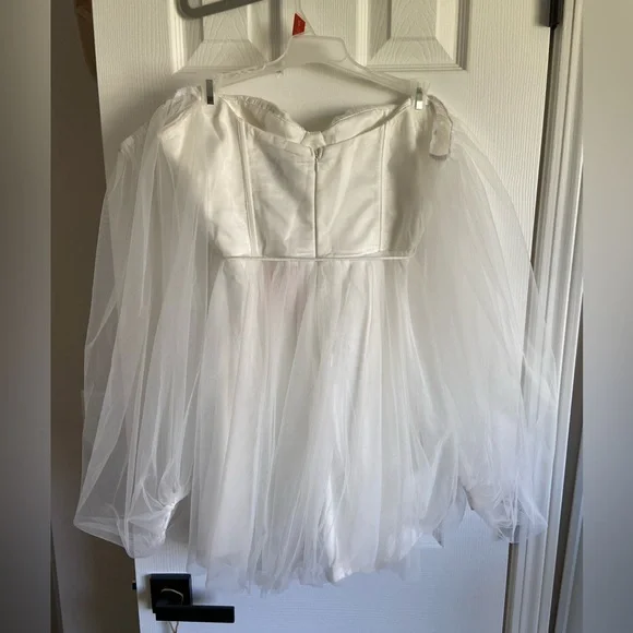 Hello Molly Snowflake Tulle Mini Dress - Picture 3 of 4